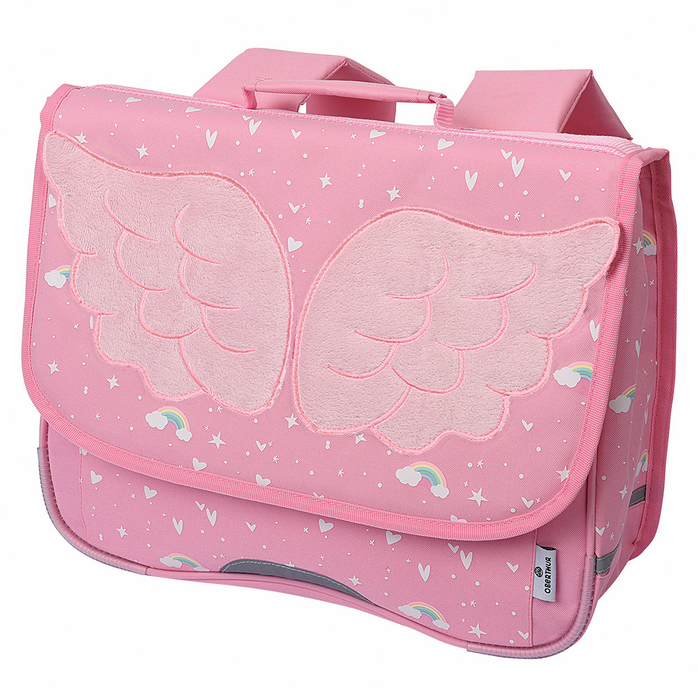 Cartable OBERTHUR Ailes 35cm rose : Chez Rentreediscount Cartables & trousses